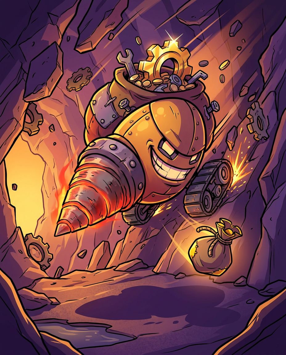 Drillbot Greed Hole