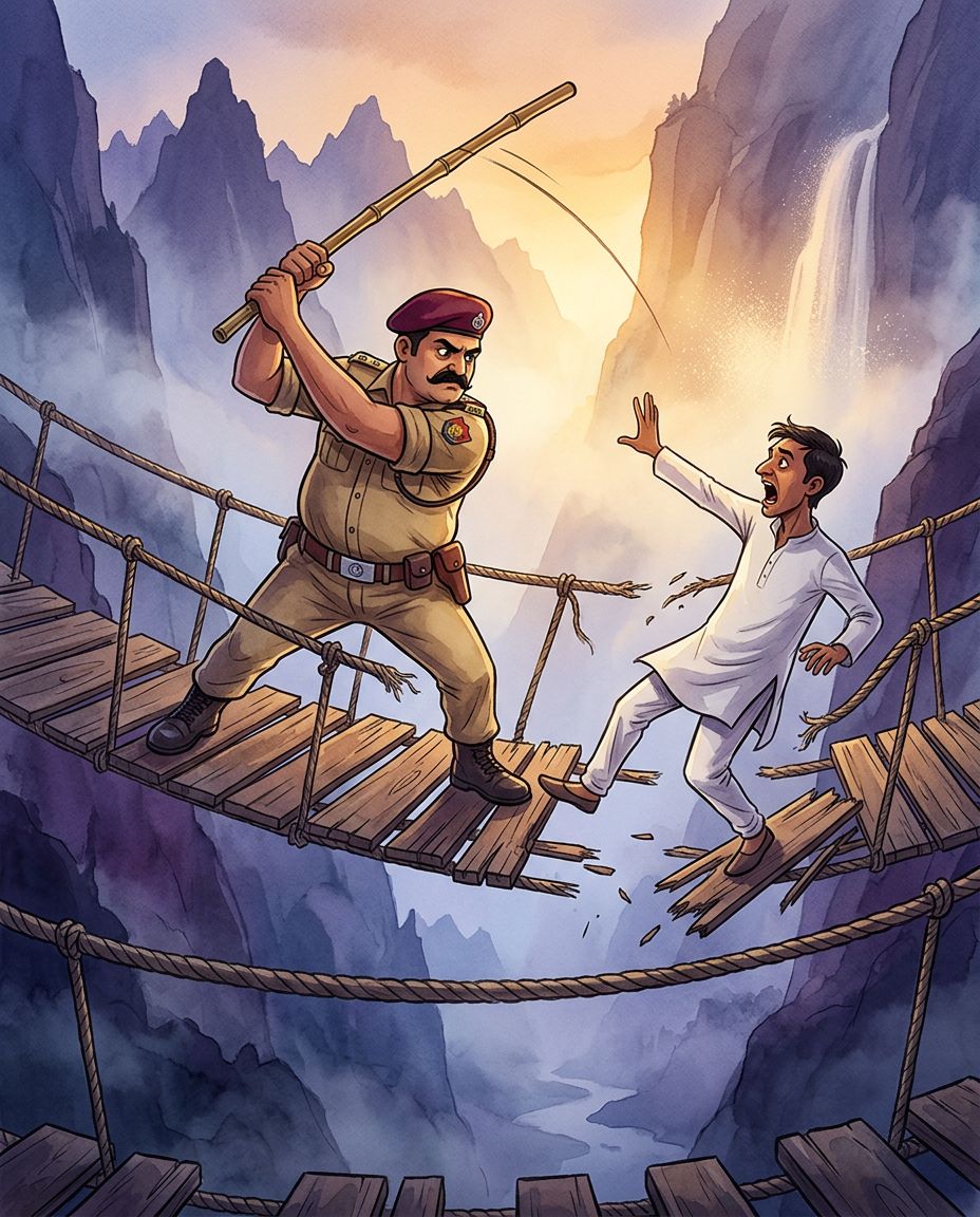 Lathi Charge Zindabad