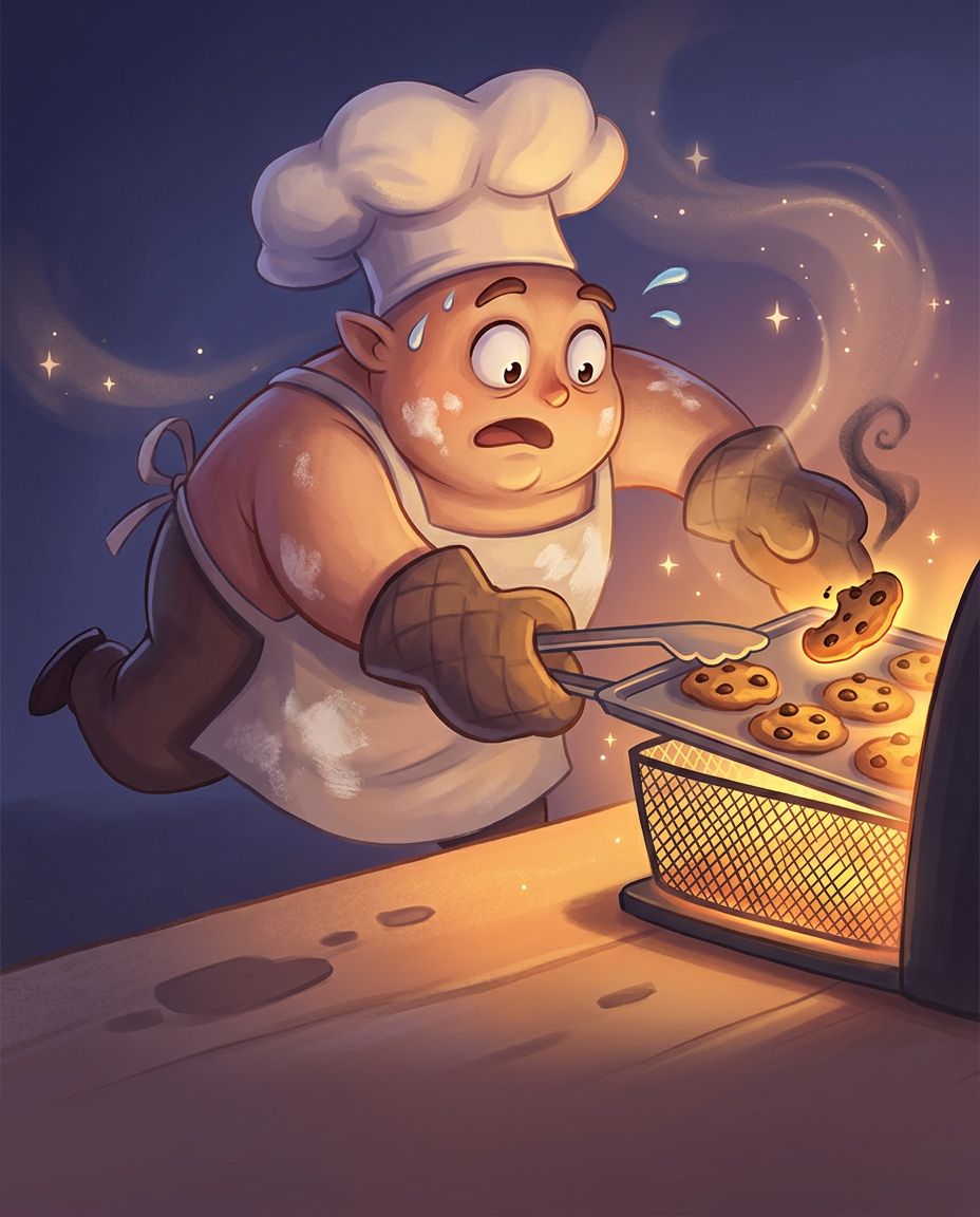 Air Fryer Cookie Panic