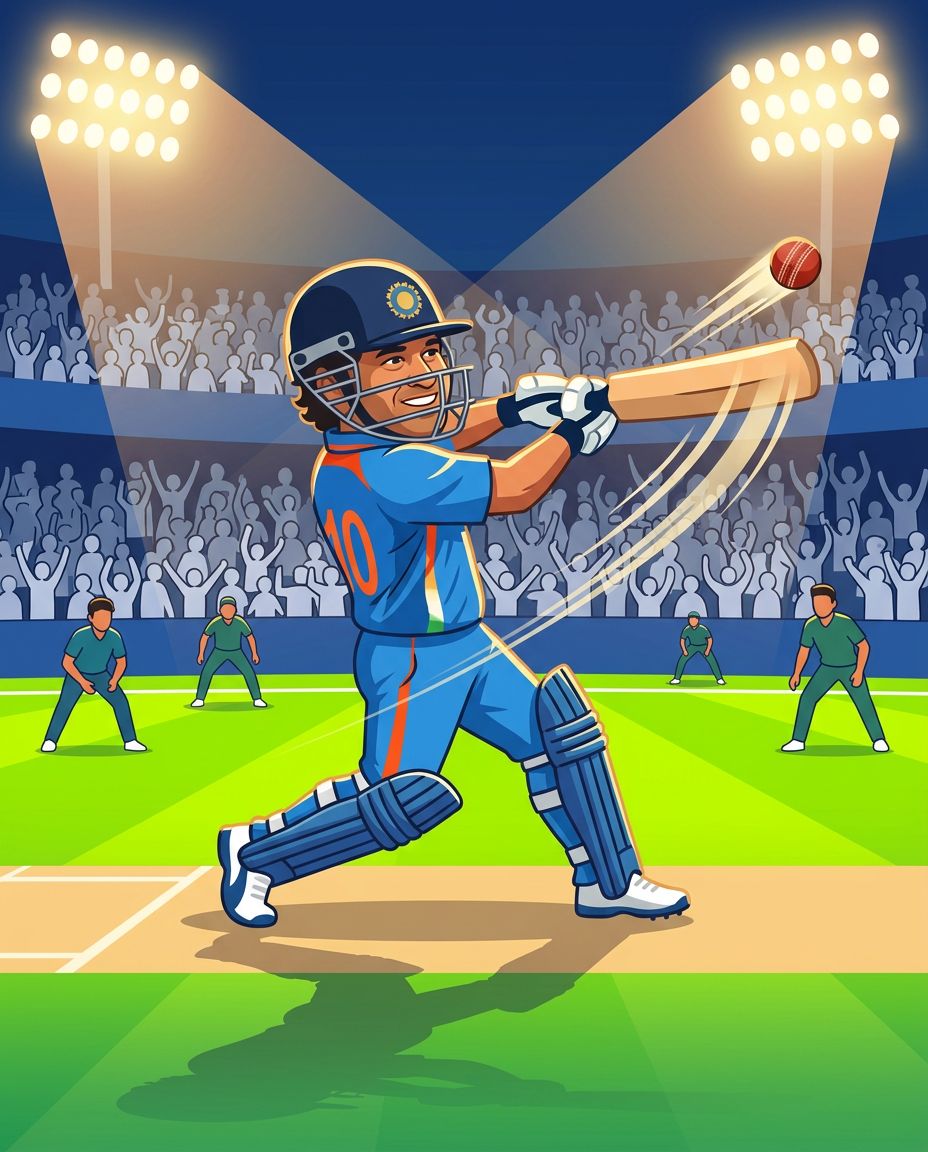 Sachin Finishes It