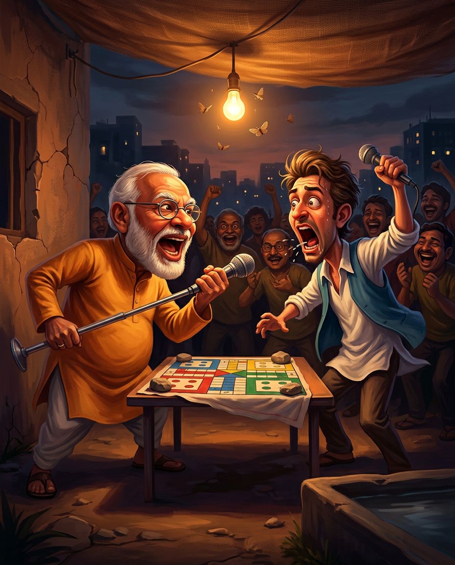 Modi Vs Rahul Mic Roast