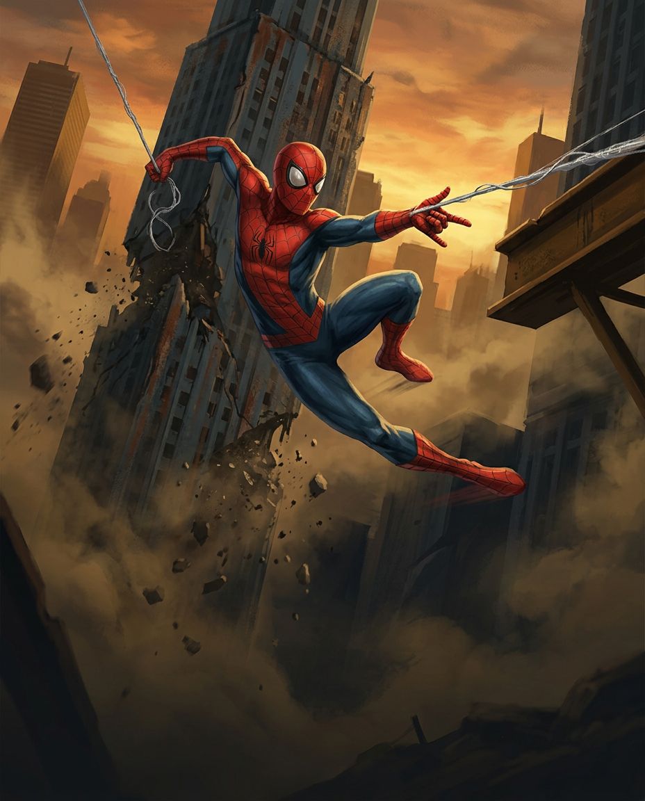 Spidey Wasteland Swing