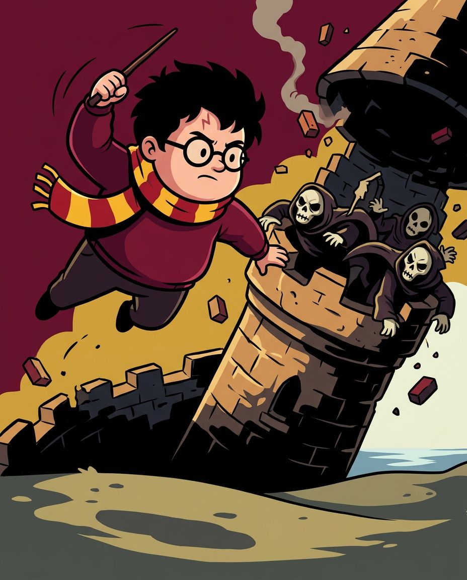 Harry Slings The Tower