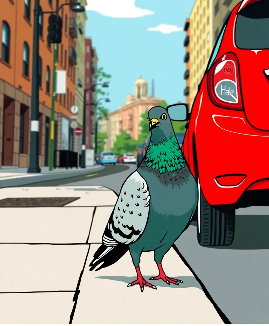 Pigeon Judges Parallel Parking