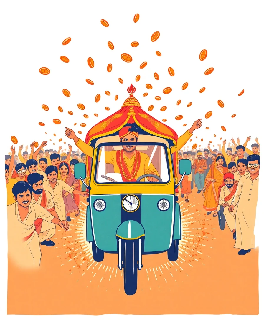 Rickshaw Baraat Blitz